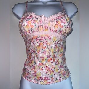 No Boundaries Pink Lace top